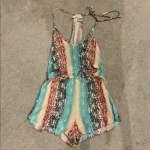 Colorful Romper/Swimsuit Coverup